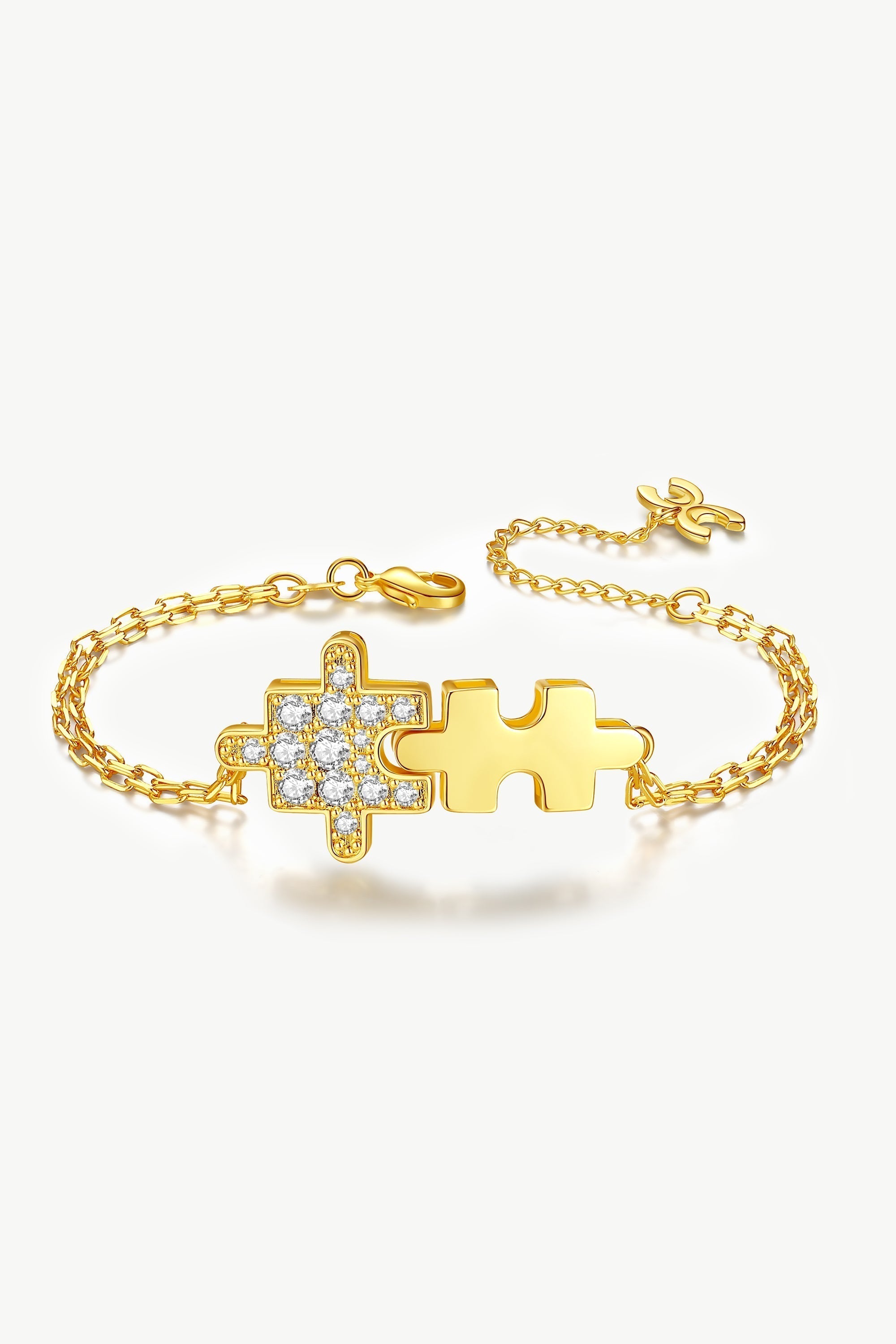 Puzzle deals piece bracelets